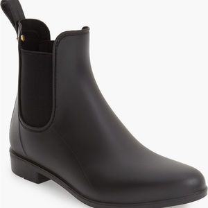 Sam Edelman Rain Boots, black, size 9